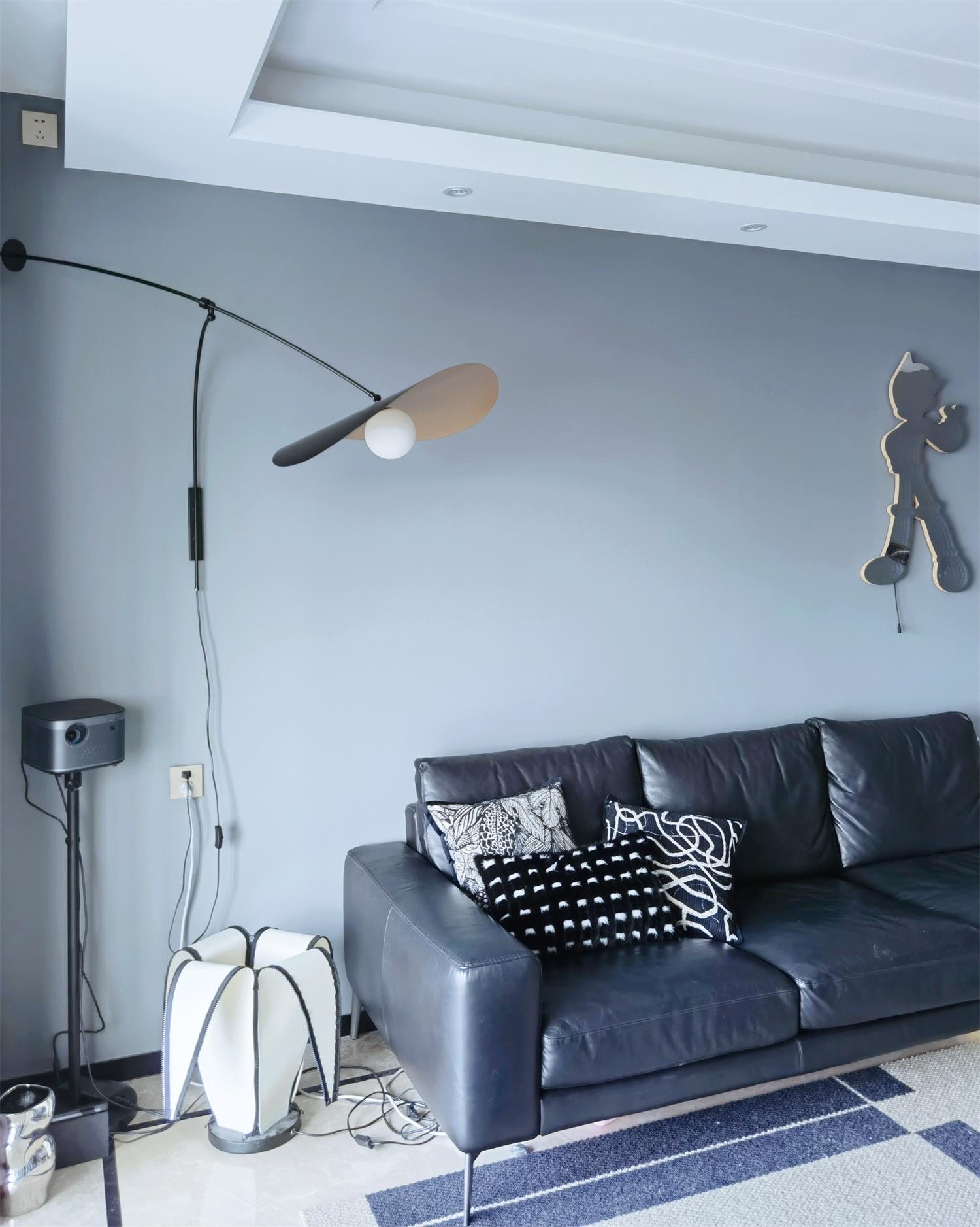 Modern Myrna Wall Light - Sleek Indoor/Outdoor Sconce for Living Room, Bedroom, Patio & Hallway - Energy Efficient LED Wall Lamp for Home Decor