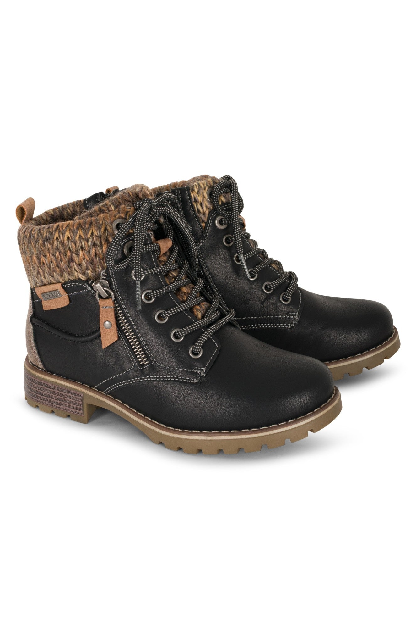 Millie B1 Women's Black Ankle Boots - Stylish & Comfortable for Fall & Winter Fashion | Perfect for Office, Casual Outfits & Night Out