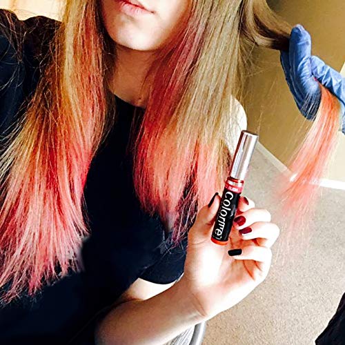 Colorme Root Touch Up Temporary Hair Mascara - Semi-Permanent Hair Dye for Roots & Gray Coverage (Red) - Quick Blending, Washes Out Easily - Perfect for Touch-Ups Between Salon Visits & Special Occasions
