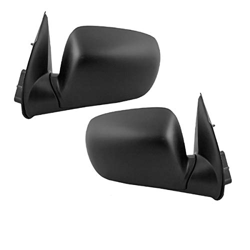 2004-2012 Chevy Colorado & GMC Canyon Replacement Rear View Side Mirrors - Power Adjustable, Non-Heated, Black Pair for Enhanced Visibility & Safety | Perfect for Off-Roading, Towing & Daily Commuting