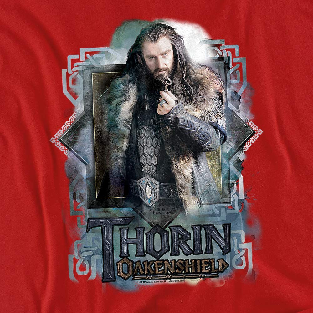 The Hobbit Thorin Oakenshield Key Graphic Unisex T-Shirt for Men & Women - Perfect for Cosplay, Movie Fans & Fantasy Lovers
