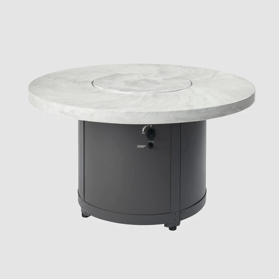 Beacon Fire Table by The Outdoor Greatroom Company - Outdoor Gas Fire Pit Table for Patio, Backyard & Deck - Perfect for Entertaining & Relaxing