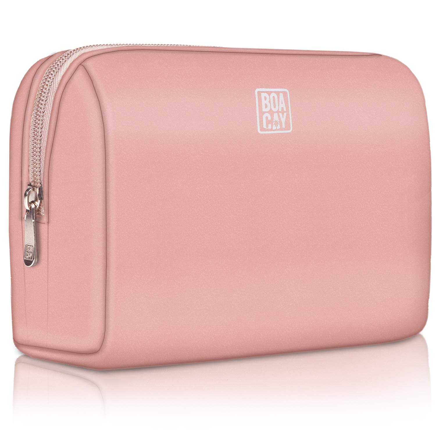 BOACAY Large Makeup Bag for Women - Waterproof Travel Cosmetic Organizer with Zipper, Perfect for Toiletries, Brushes & Accessories | Ideal for Travel, Gym & Daily Purse Organization