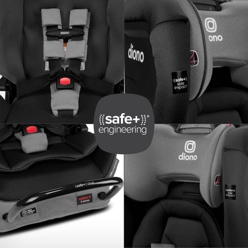Diono Radian 3RXT Safe+ Convertible Car Seat for Toddlers & Kids - 3-in-1 Rear Facing, Forward Facing & Booster Seat - Perfect for Travel, School Runs & Family Road Trips