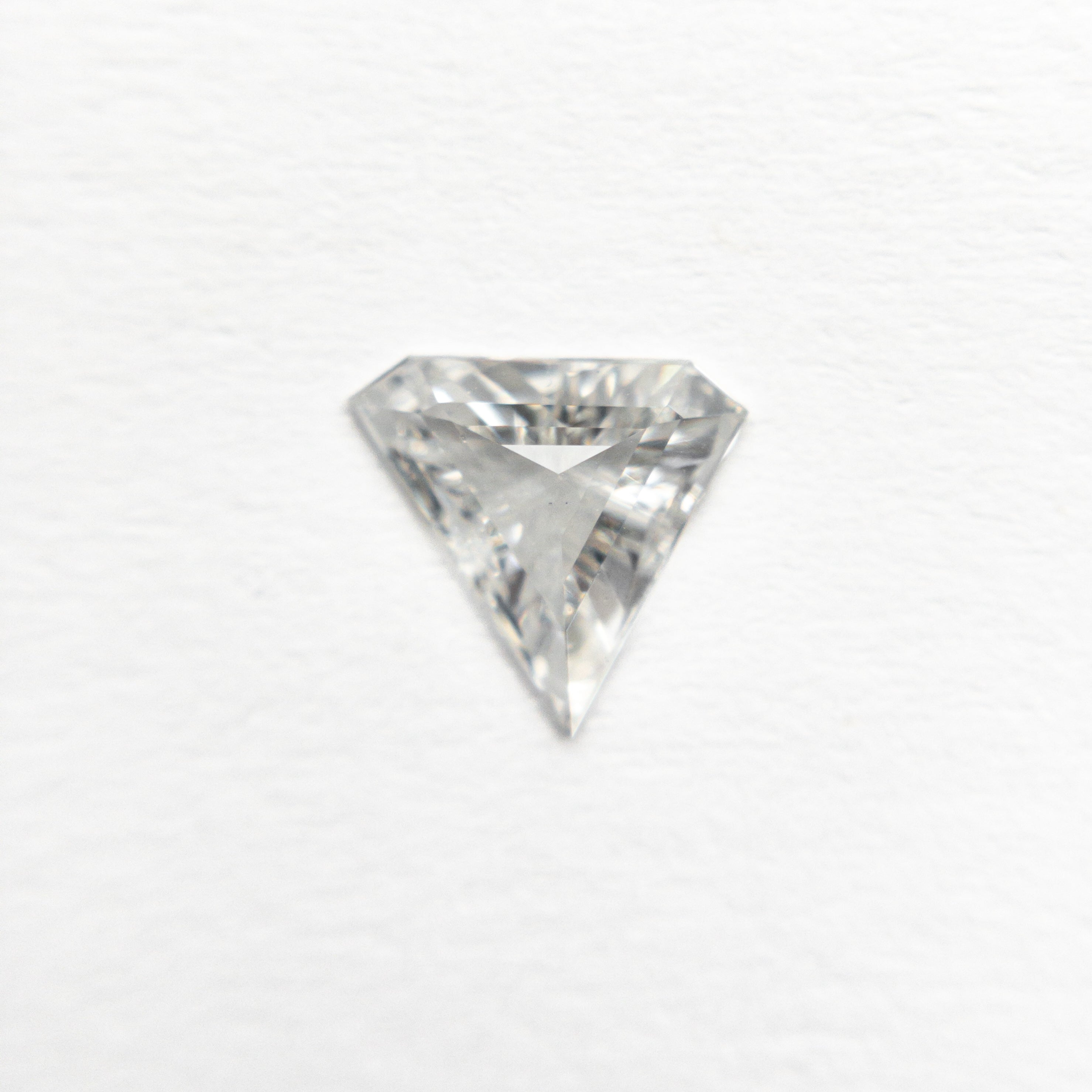 0.42ct Shield Step Cut Diamond - 6.40x6.80x2.14mm SI2 F Color - Loose Gemstone for Engagement Rings & Fine Jewelry