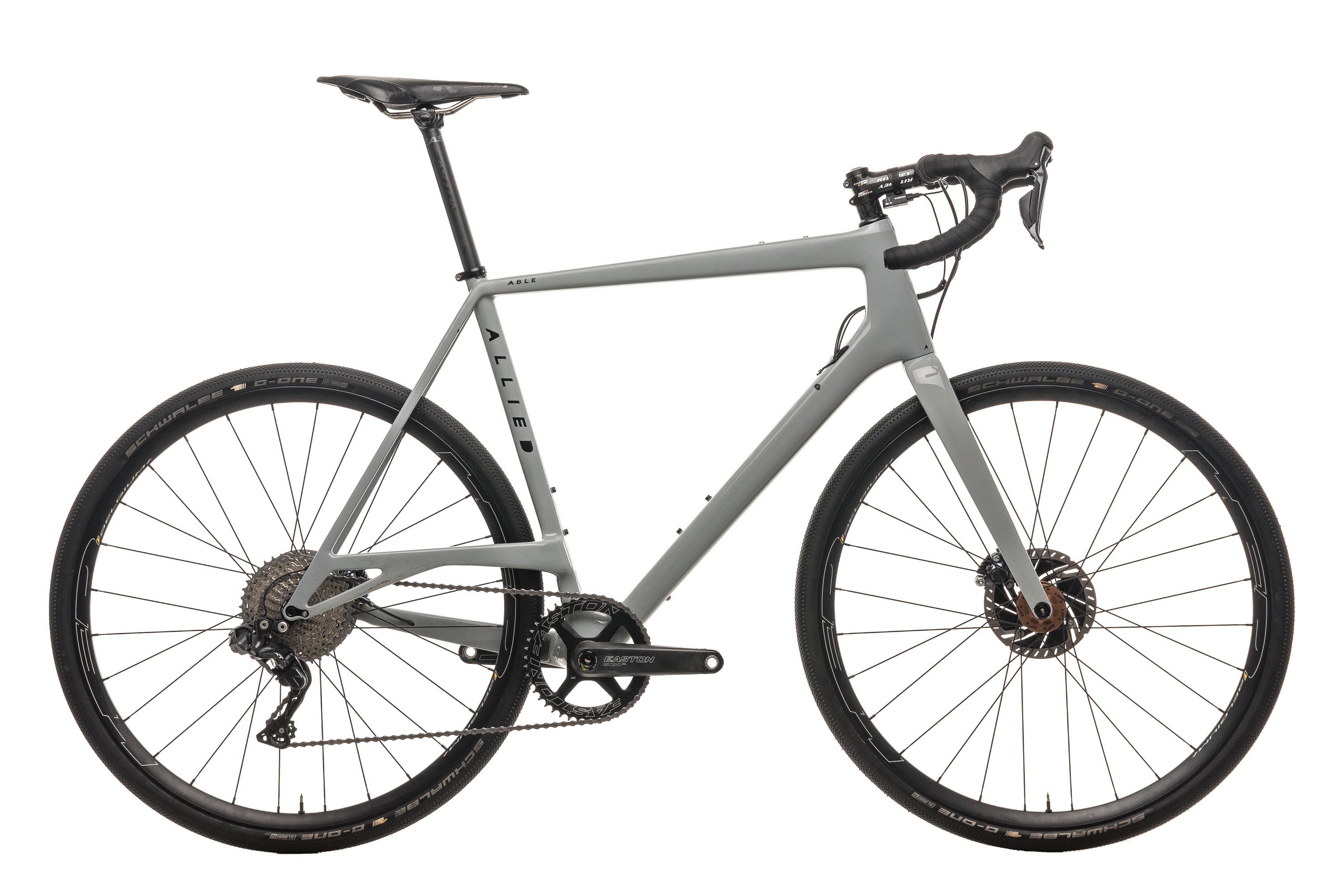 Allied Able Gravel Bike 2020 - X Large Size | Lightweight Carbon Frame, Disc Brakes | Perfect for Adventure Cycling, Commuting & Off-Road Trails