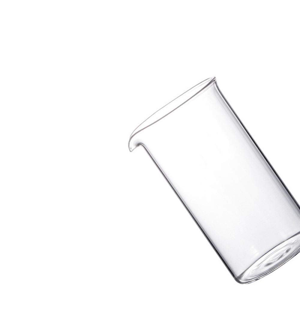 Premium French Press Coffee Maker - 1000ml High Borosilicate Glass Coffee & Tea Maker with Stainless Steel Filter (21.5x10cm) - Perfect for Home, Office & Camping Brewing