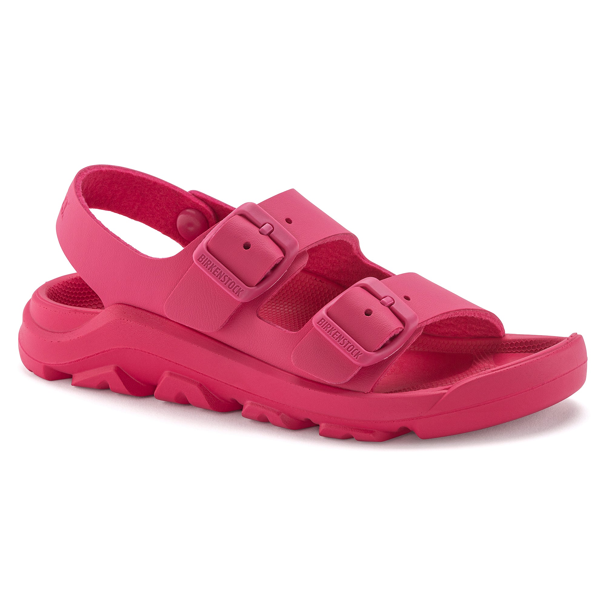 Birkenstock Kids Mogami Birko-Flor Sandals - Comfortable Tulip Color Adjustable Straps for Boys & Girls | Perfect for Beach, Pool & Summer Outdoor Activities