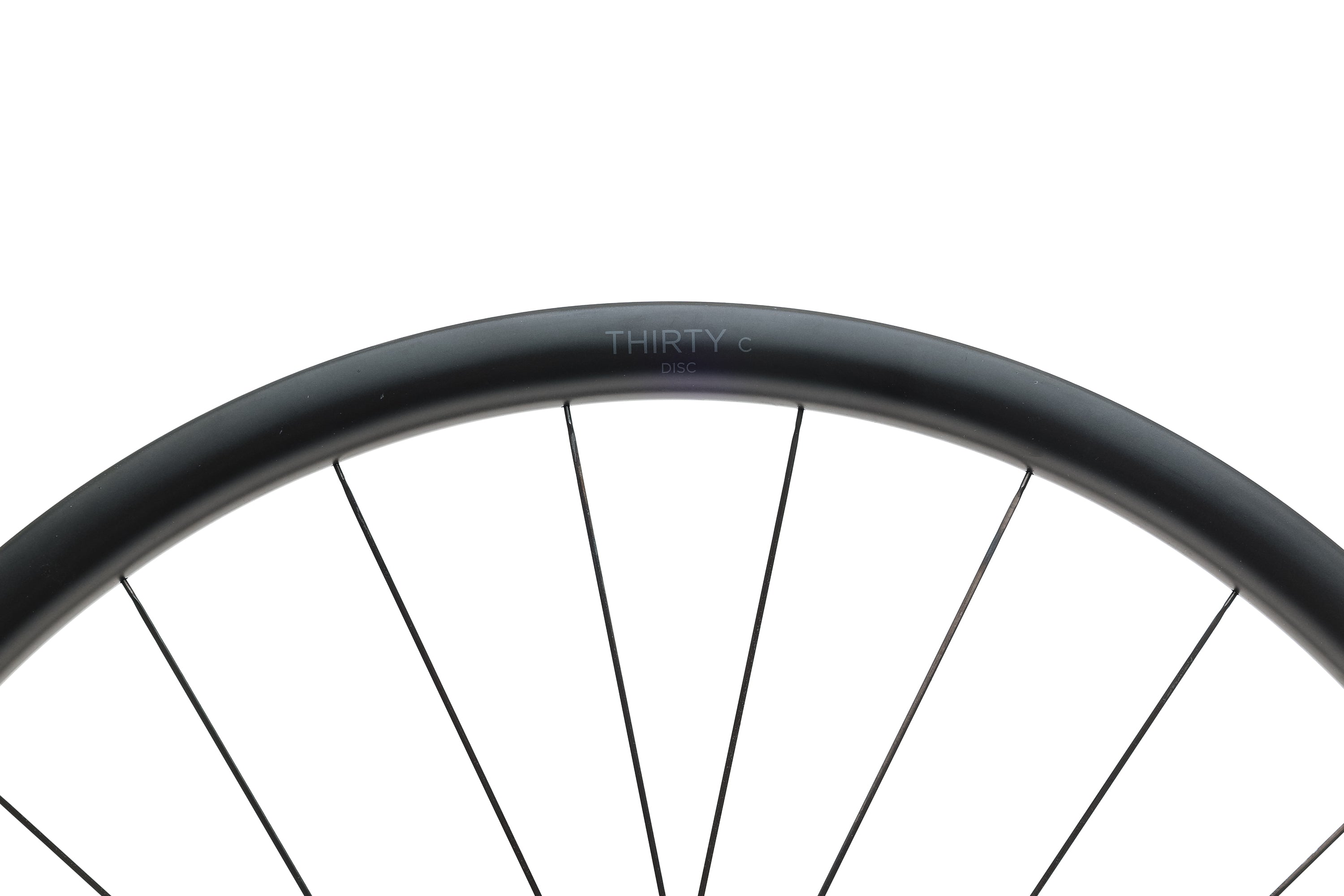 Black Inc Thirty Carbon Tubeless 700c Rear Wheel - Lightweight & Durable Road Bike Wheel for Racing & Performance Cycling