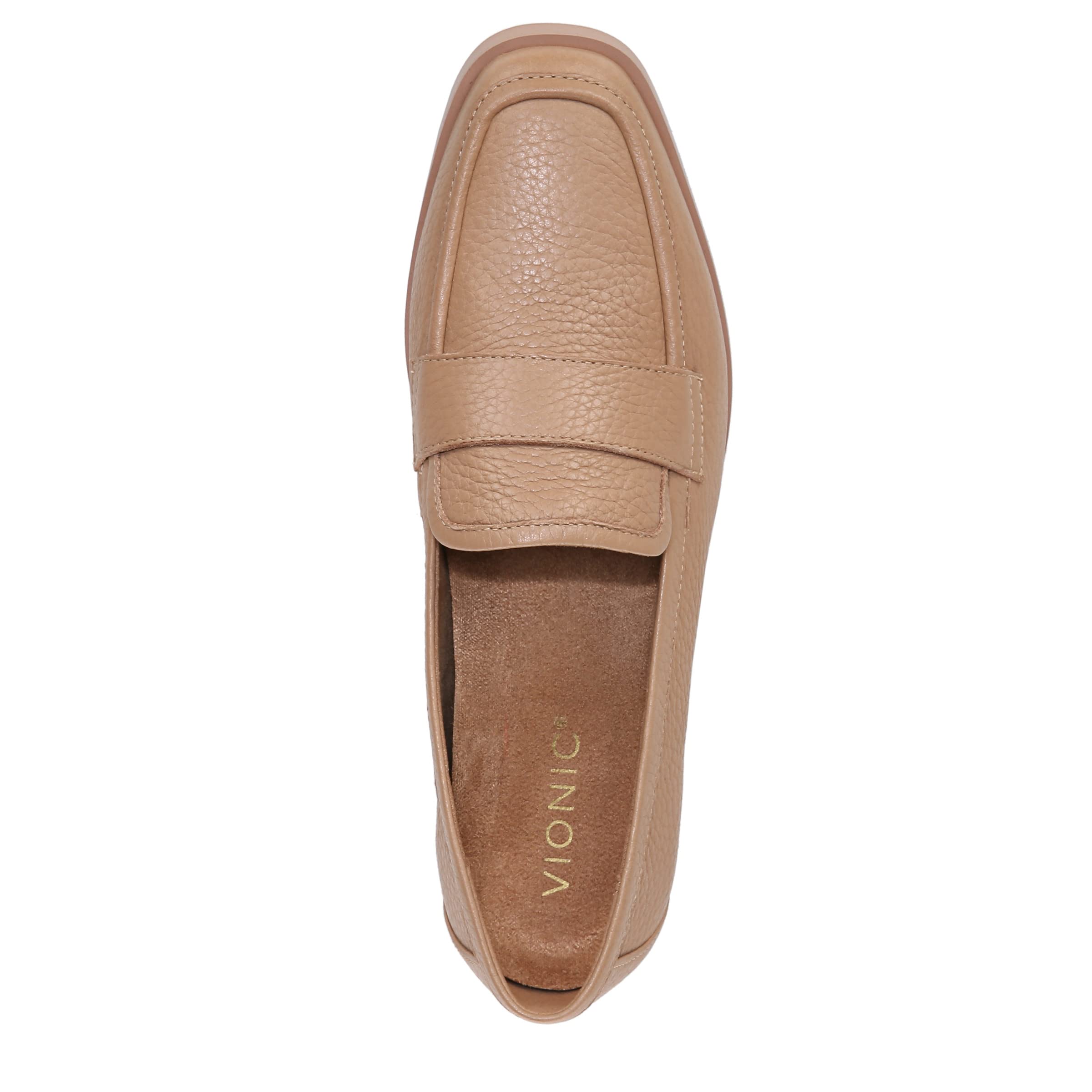 Vionic Women's Comfortable Orthotic Support Ballet Flats - Slip-On Walking Shoes for Work, Travel & Everyday Wear