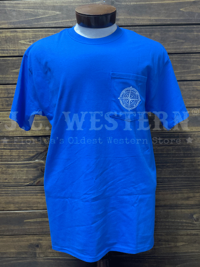 JC Western JCWIDJS SS BLU Men's 