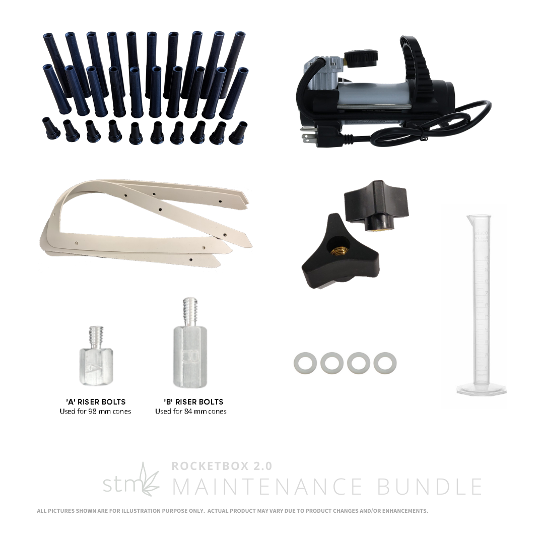 STM Canna RocketBox 2.0 Maintenance Bundle Kit for Cannabis Growers - Complete Cleaning & Care Solution for Hydroponic Systems | Ideal for Indoor Plant Cultivation & Grow Tent Maintenance
