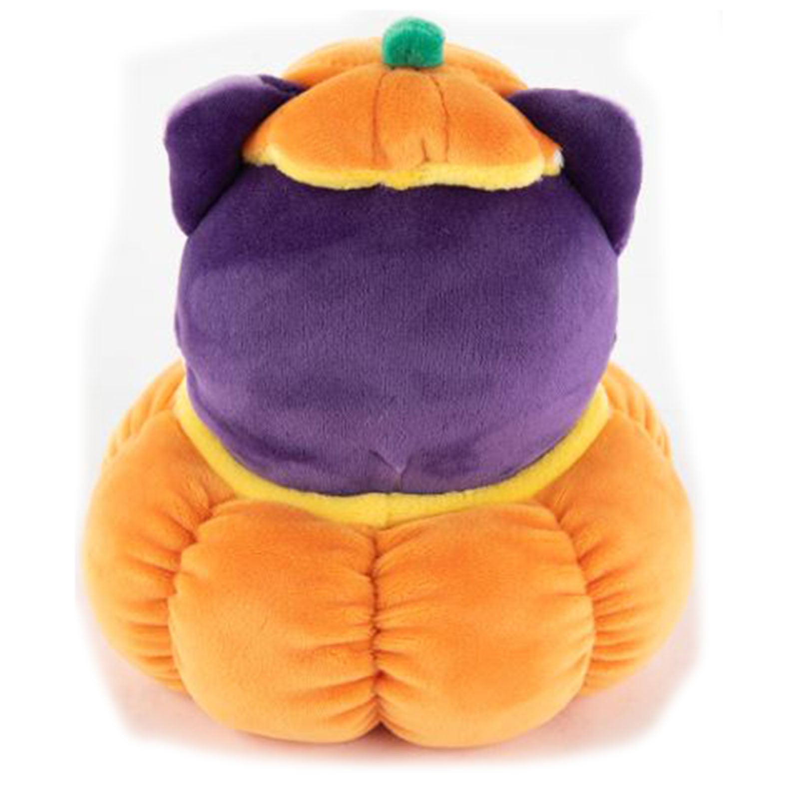 Anirollz Halloween Purple Foxiroll Pumpkin 6 Inch Plush Toy - Cute Collectible Stuffed Animal for Kids Room Decor, Party Favors & Gift Giving