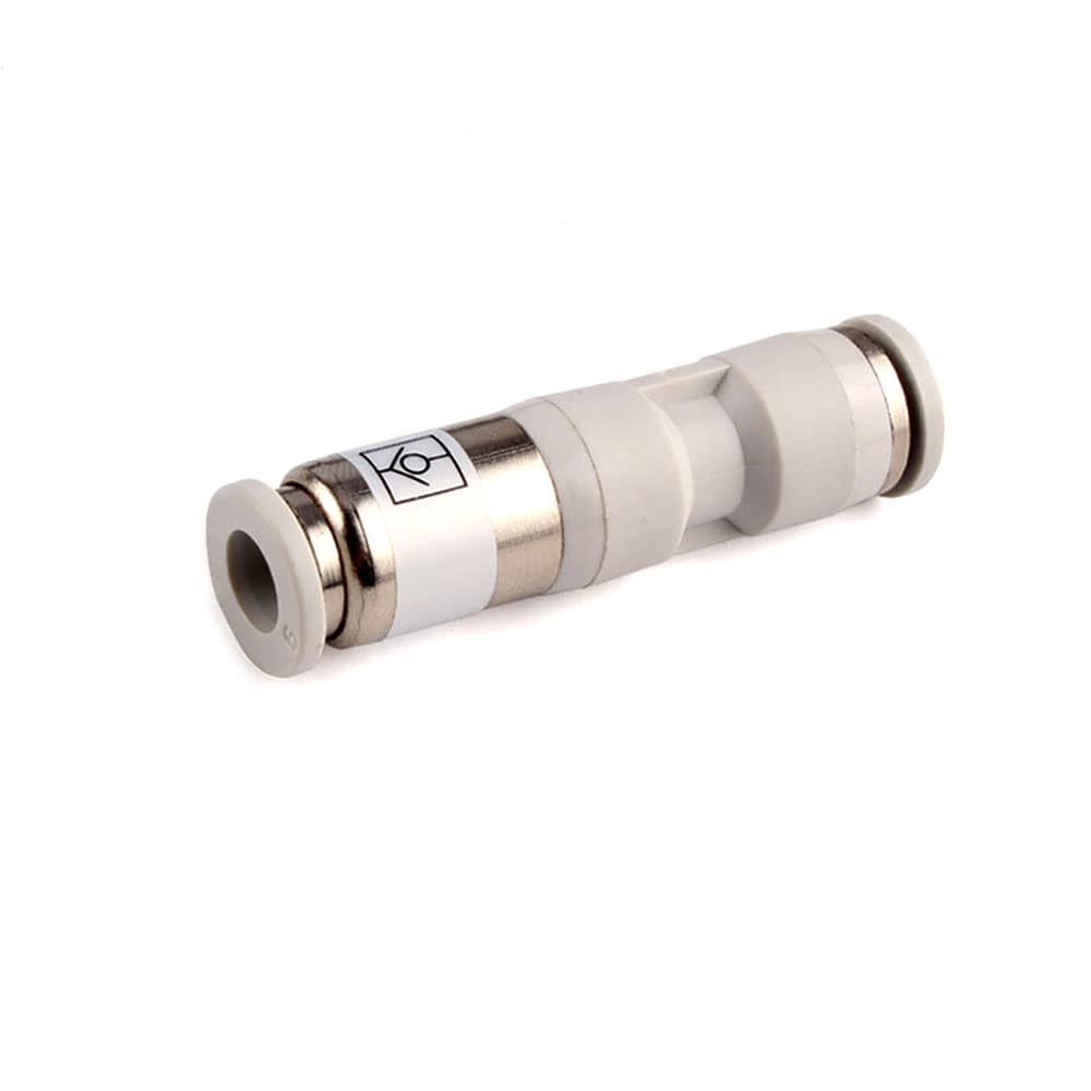1PCS SPU-4 Pneumatic Check Valve for Air Compressor - Quick Connect Air Pipe Plug Fitting for Industrial Tools, HVAC Systems & Pneumatic Equipment