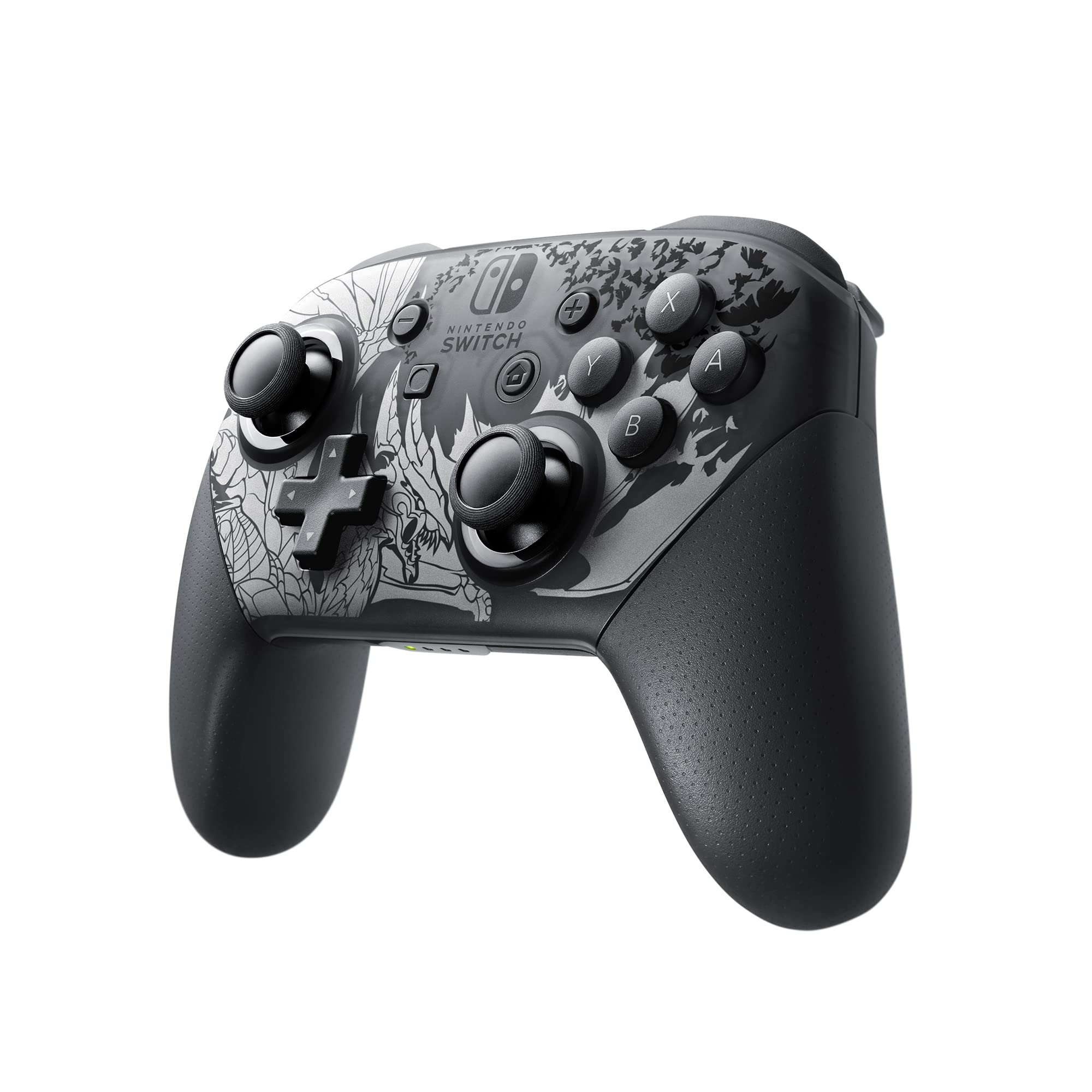 Nintendo Switch Pro Controller - Monster Hunter Rise: Sunbreak Edition - Wireless Gamepad for Switch/Switch OLED - Ergonomic Design for Long Gaming Sessions - Perfect for Monster Hunter Fans and Action RPG Gamers