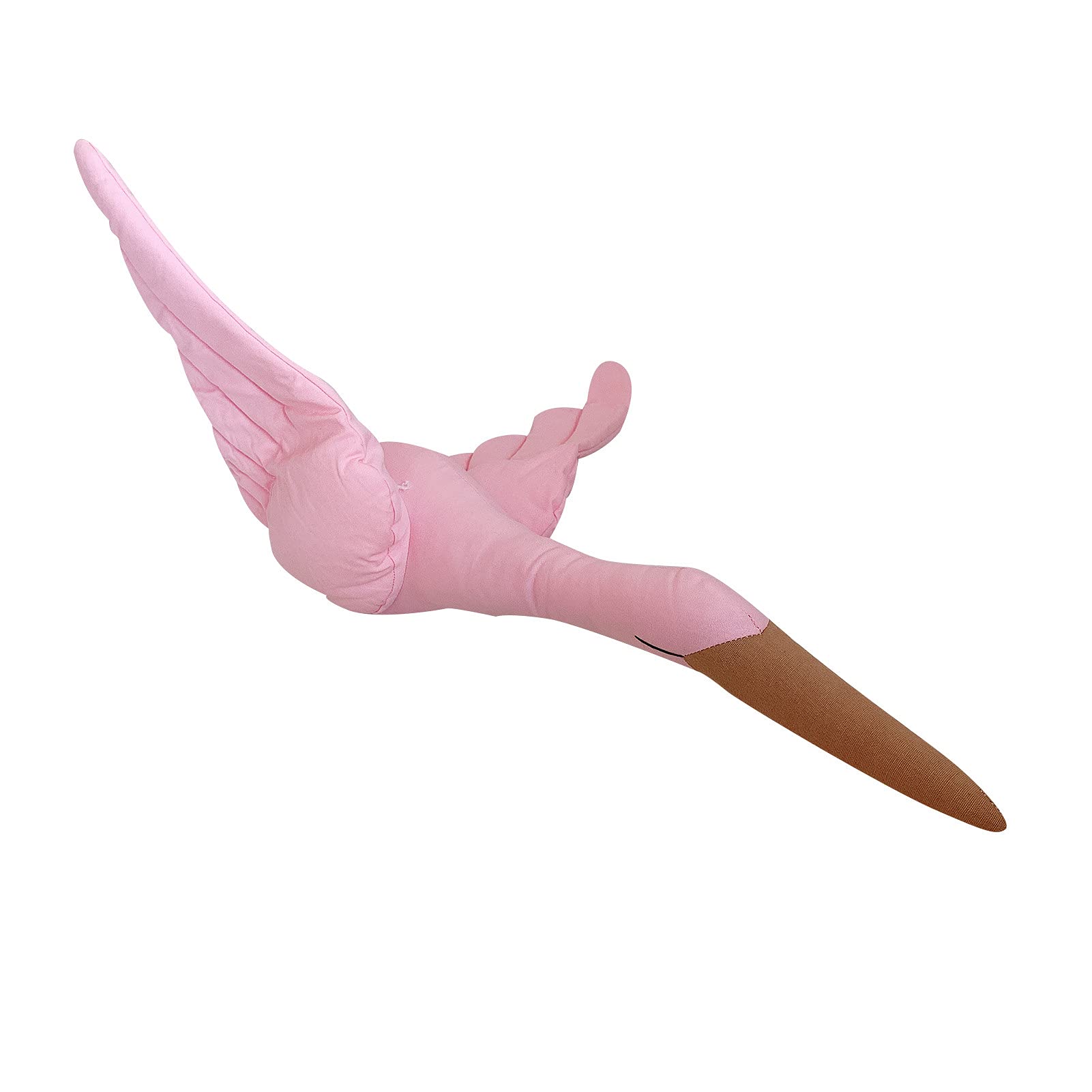 Brown Swan Plush Toy - Wall Hanging Nursery Decor for Kids' Bedroom