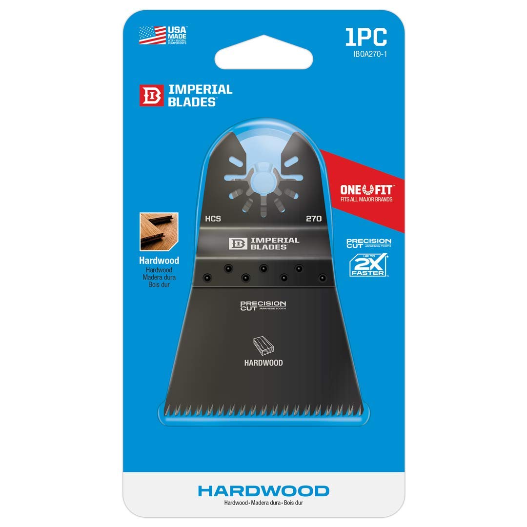 IBOA270-1 Japanese Tooth Hardwood Saw Blade 2-1/2 Inch - Premium One Fit Replacement Blade for Woodworking & Carpentry - Perfect for Cutting Hardwoods, Plywood, and DIY Projects