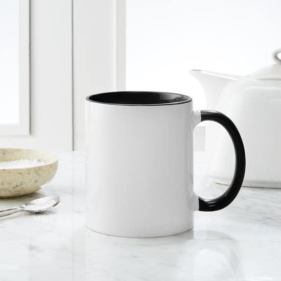 11 oz (325 ml) Ceramic Coffee Mug with Trombone Goldfish Design - Perfect for Tea, Coffee & Hot Beverages at Home, Office or Gifts