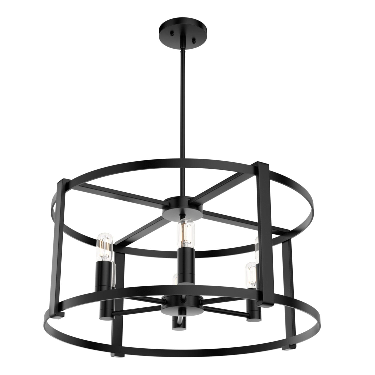 Astwood 6-Light Modern Chandelier - Elegant Crystal Ceiling Light Fixture for Dining Room, Living Room & Bedroom | Perfect for Home Decor & Interior Design