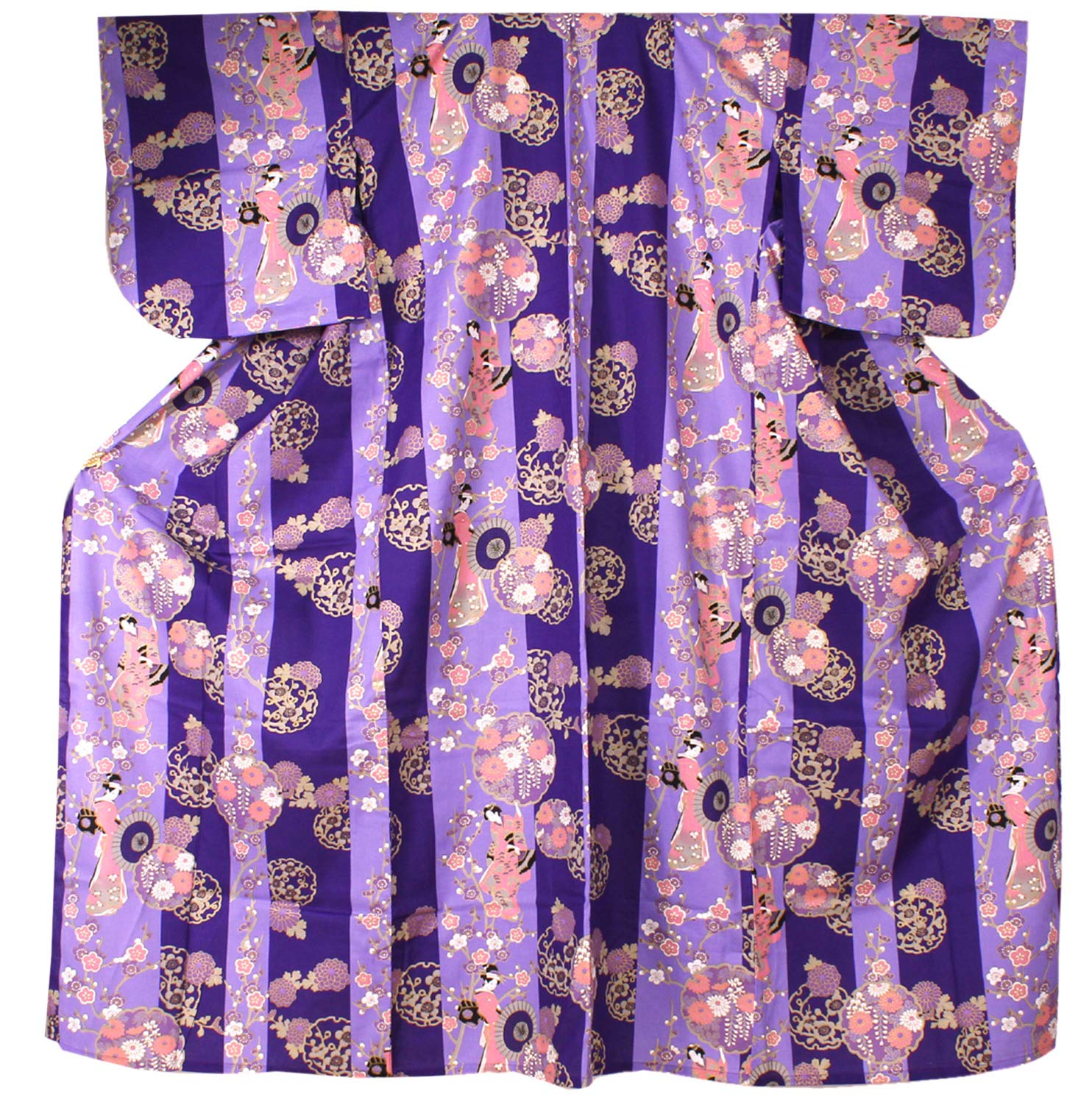 Women's Cotton Kimono Yukata Robe - Medium Size (56
