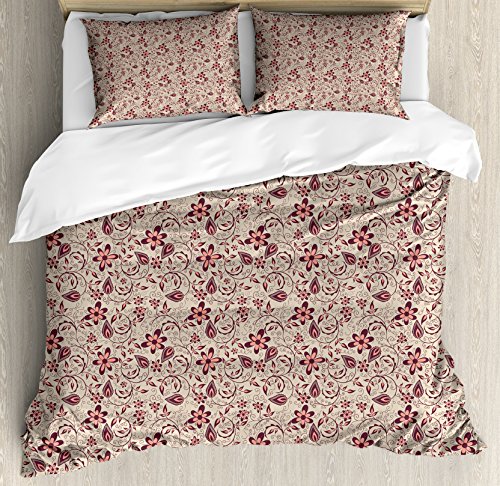 Tan Coral Maroon