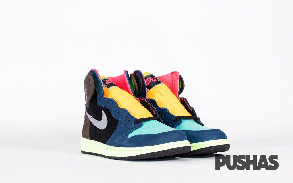 Air Jordan 1 'Tokyo Bio Hack' Retro High OG Sneakers - Men's Basketball Shoes for Streetwear & Casual Style - Perfect for Sneaker Collectors and Urban Fashion