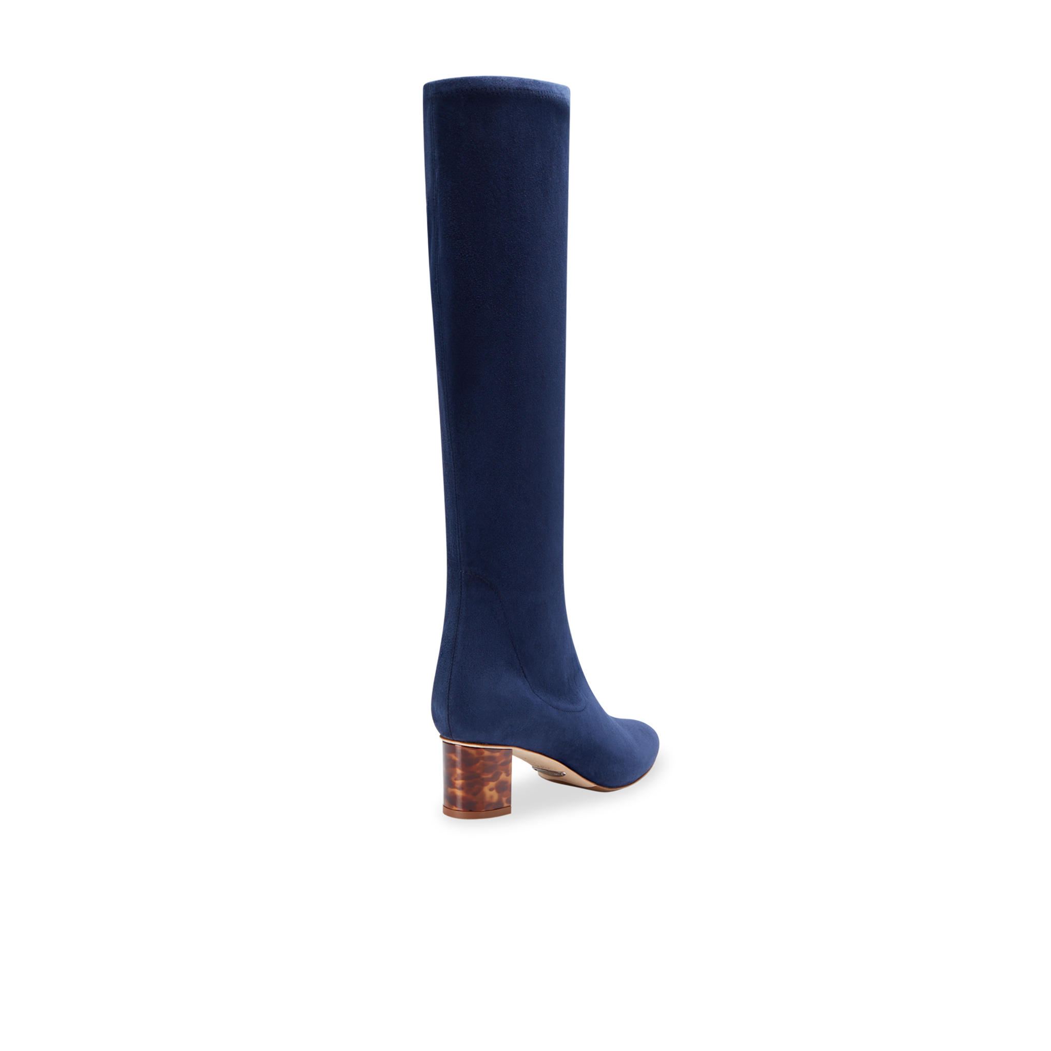 Alexandra 50 Navy Stretch Suede Women's Boots - Comfortable & Stylish for Casual Outings, Work & Evening Events