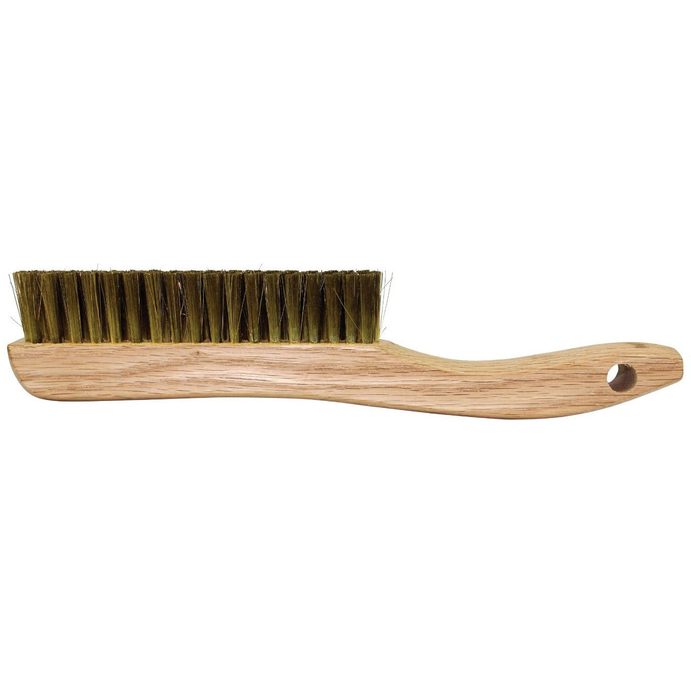 Premium Brass Bristle Lint Brush with Wooden Handle - Remove Pet Hair, Lint & Fuzz from Clothes, Furniture & Car Seats - Perfect for Home, Office & Travel Use