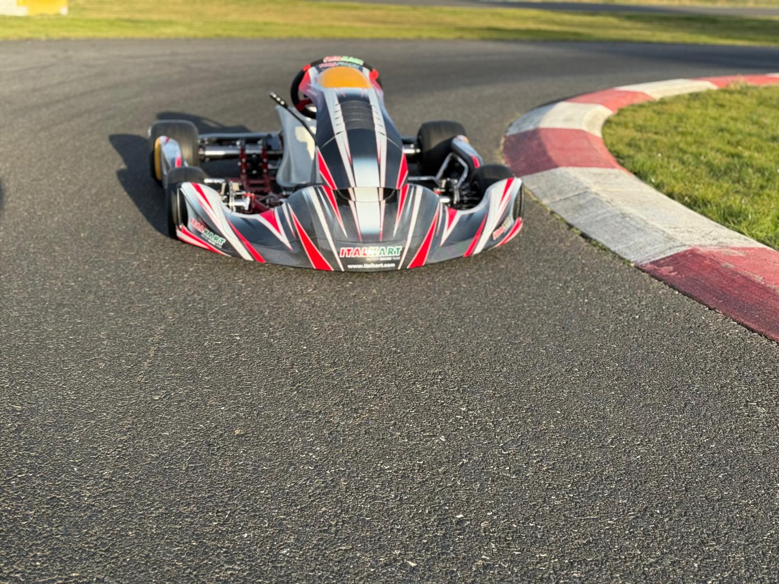 Italkart Rapido V1 Adjustable Wheel Base KZ/Shifter Kart Chassis - Perfect for Competitive Kart Racing & Track Performance