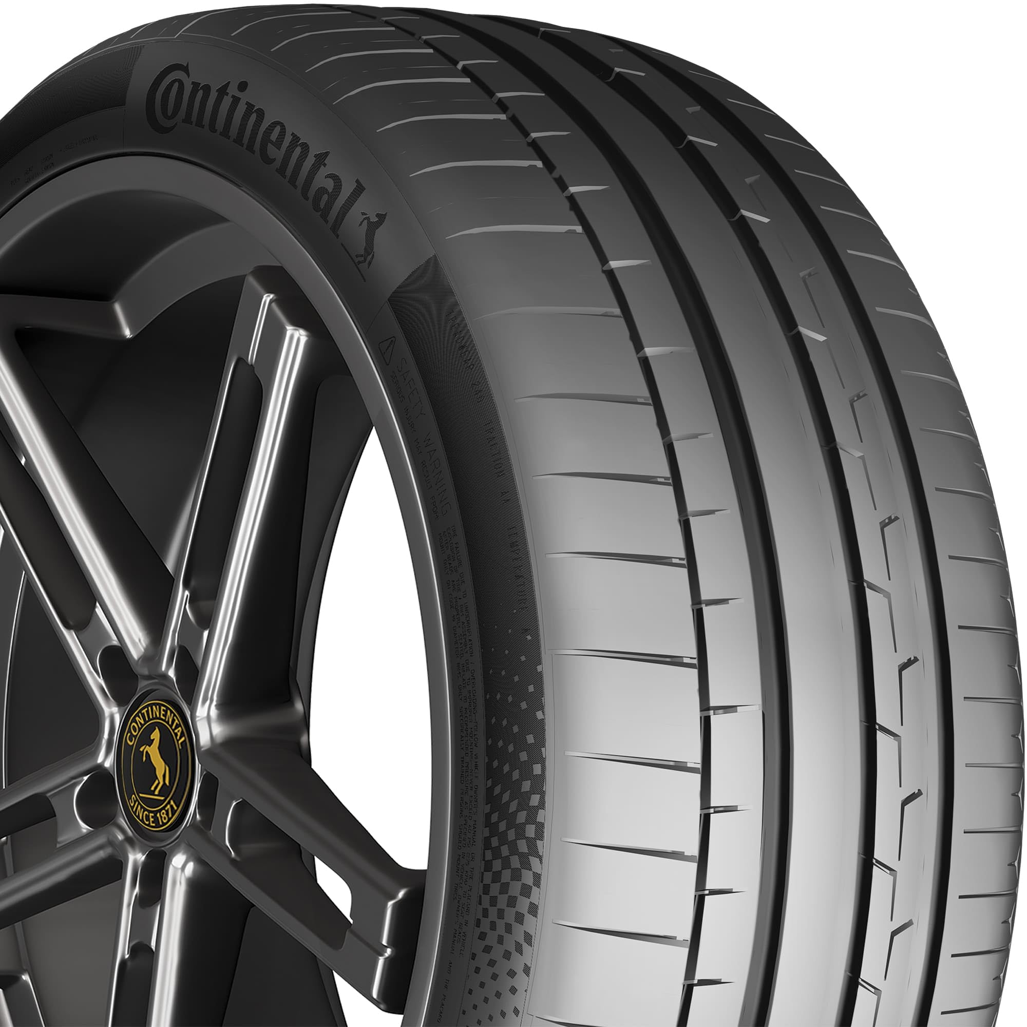 Continental ContiSportContact 6 Summer Performance Tire 235/40R18 95Y XL - High-Speed Grip & Wet Traction for Sports Cars & Luxury Sedans