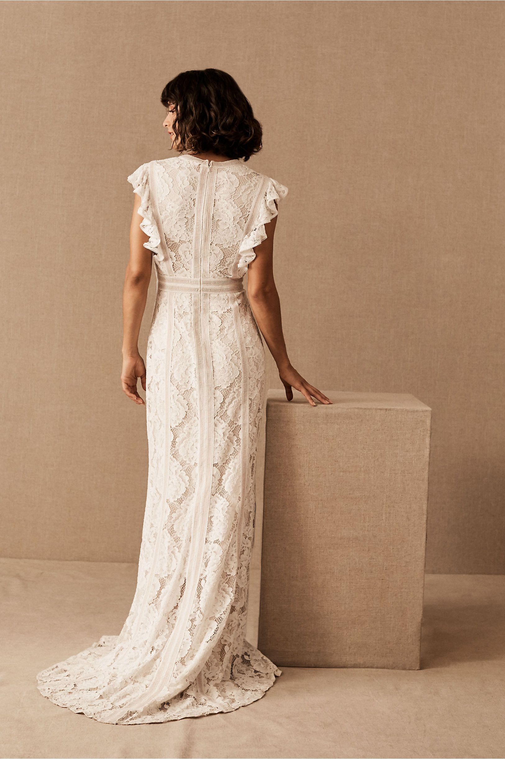 BHLDN Tadashi Shoji Placid Gown - Elegant Formal Evening Dress for Weddings, Prom & Special Occasions