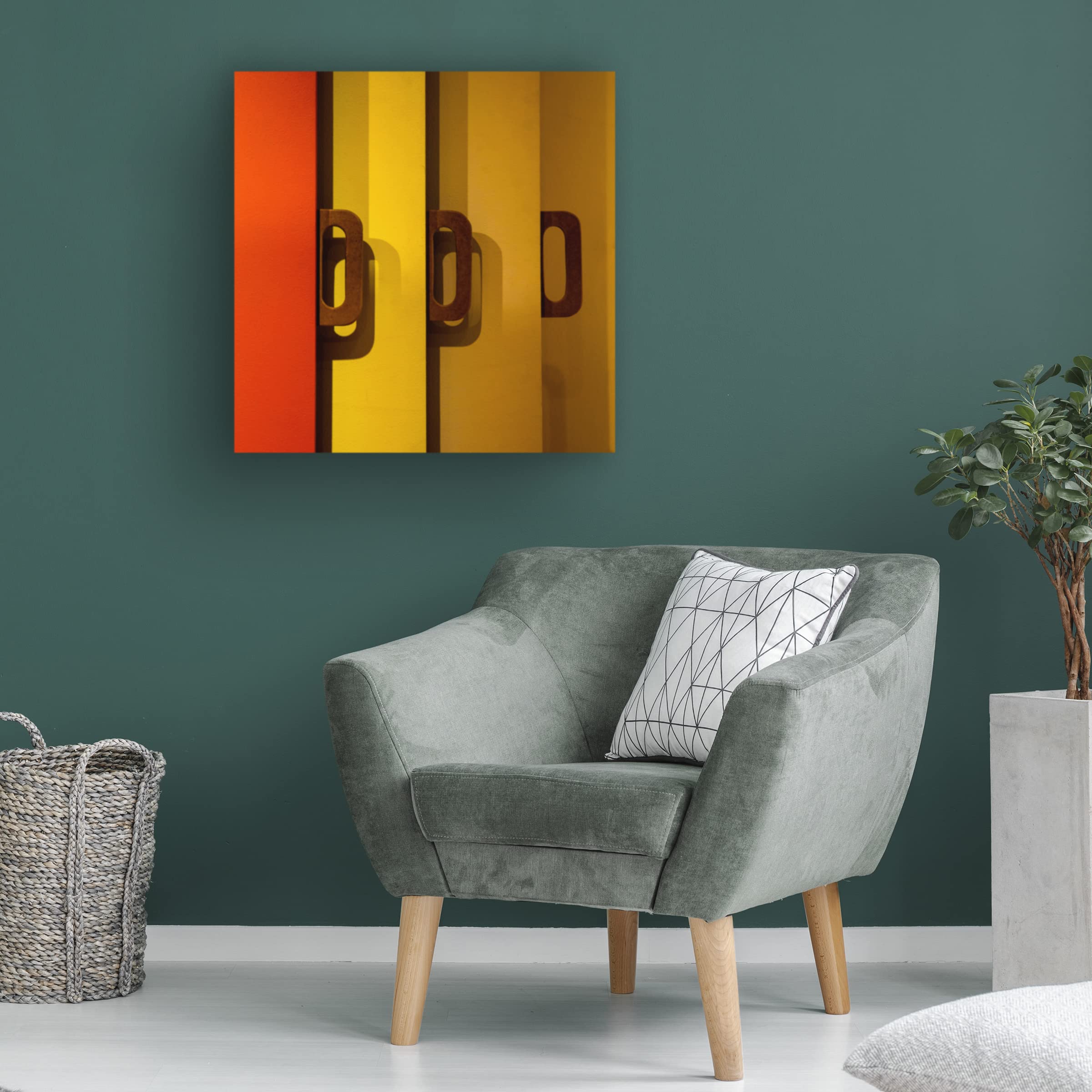 Trademark Fine Art 'Filed' Canvas Art by Inge Schuster - Handmade Wall Decor for Living Room, Bedroom & Office - Perfect for Home & Office Decor