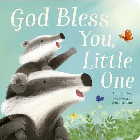 God Bless You, Little One - Heartwarming Baby Blessing Gift for Christening, Baptism & Newborn Celebrations - Perfect for Baby Showers, Religious Ceremonies & Nursery Decor