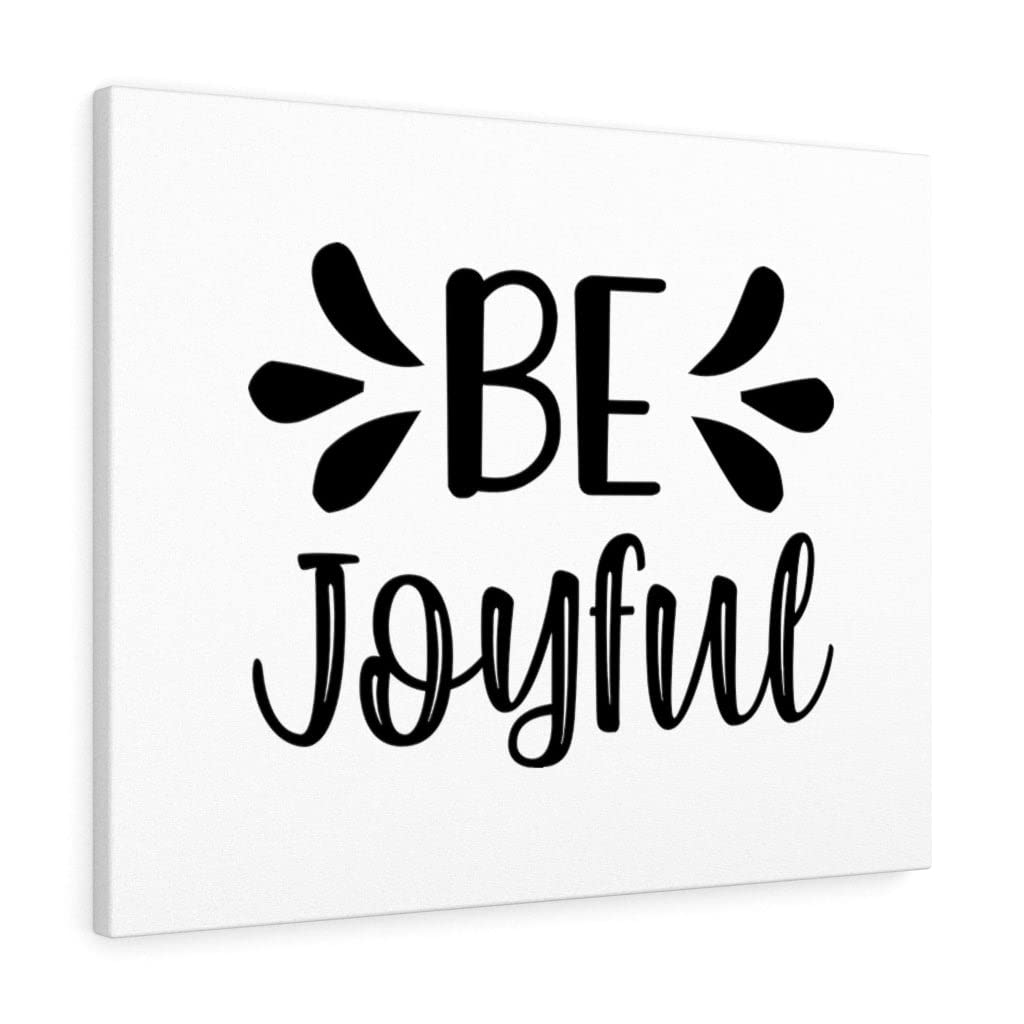 Joyful Christian Wall Art - Bible Verse Print Ready to Hang - Express Your Love Scripture Decor for Home, Church & Office - Inspirational Gift for Weddings, Baptisms & Housewarming
