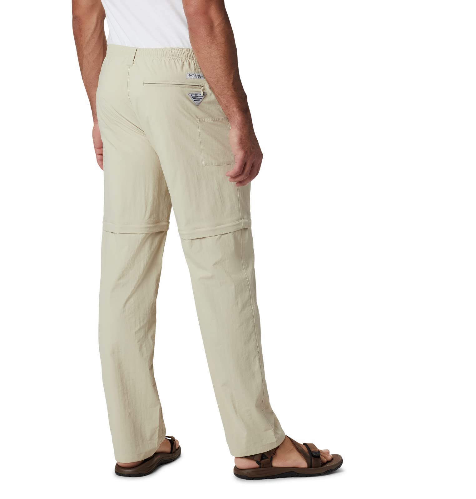 Columbia Men's Backcast Convertible Pants - Water-Resistant, Quick-Dry Hiking & Outdoor Adventure Pants with Zip-Off Legs - Perfect for Camping, Fishing & Travel