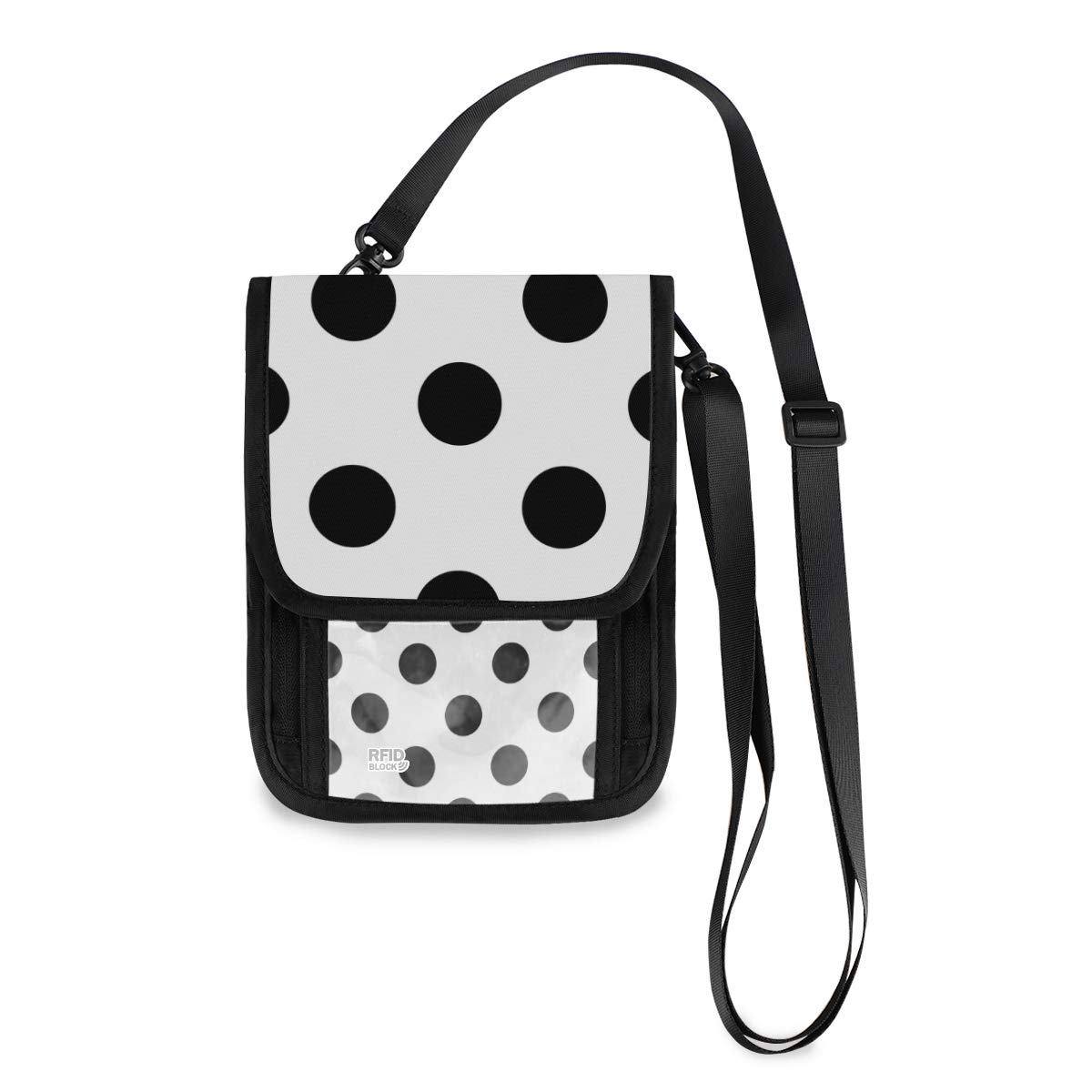 Polka Dot Crossbody Bag for Women - Travel & Daily Use