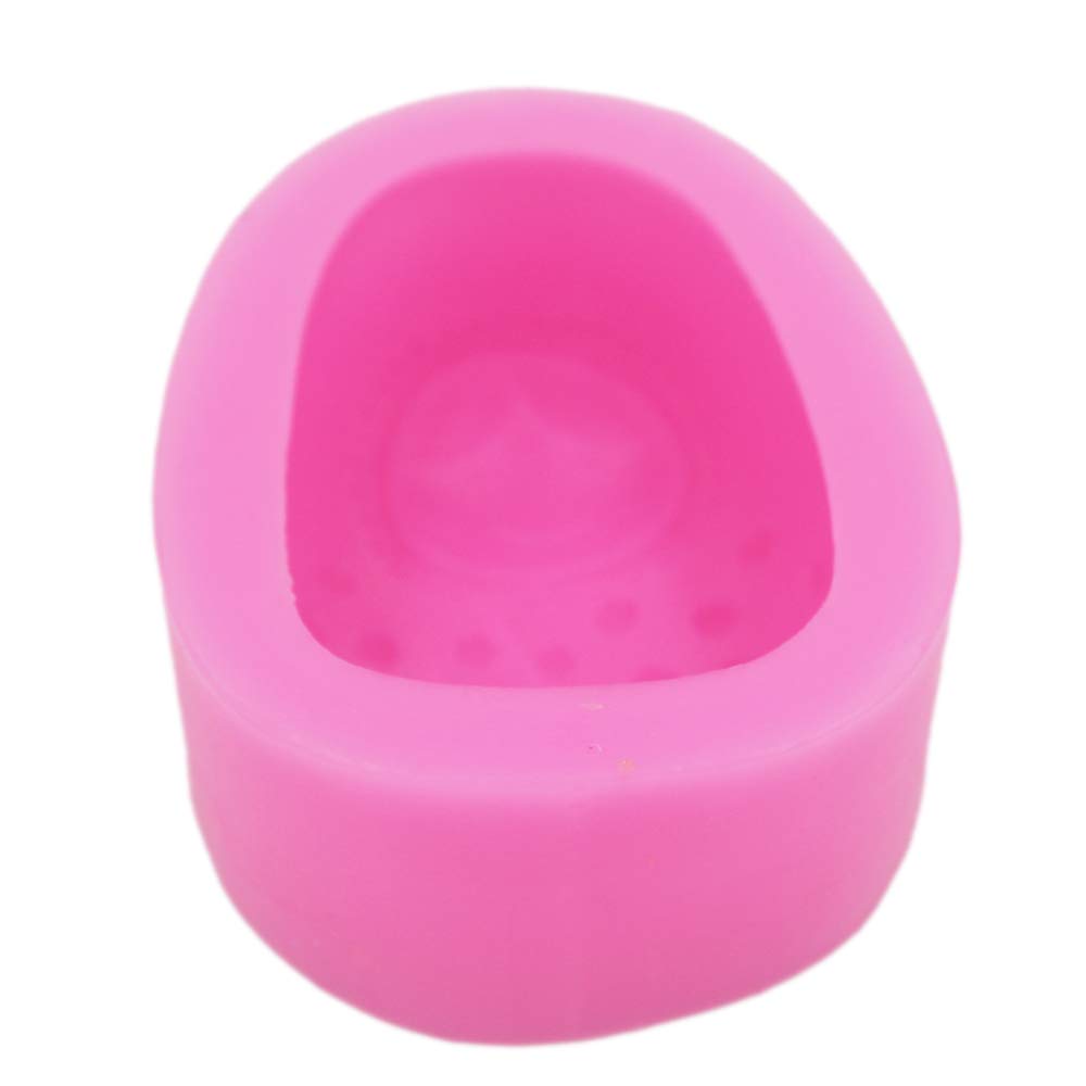 Longzang Smile Face S0176 Silicone Soap Mold - DIY Handmade Craft Art Soap Making Kit for Bath Bombs, Candles & Home Decor (Set of 1)