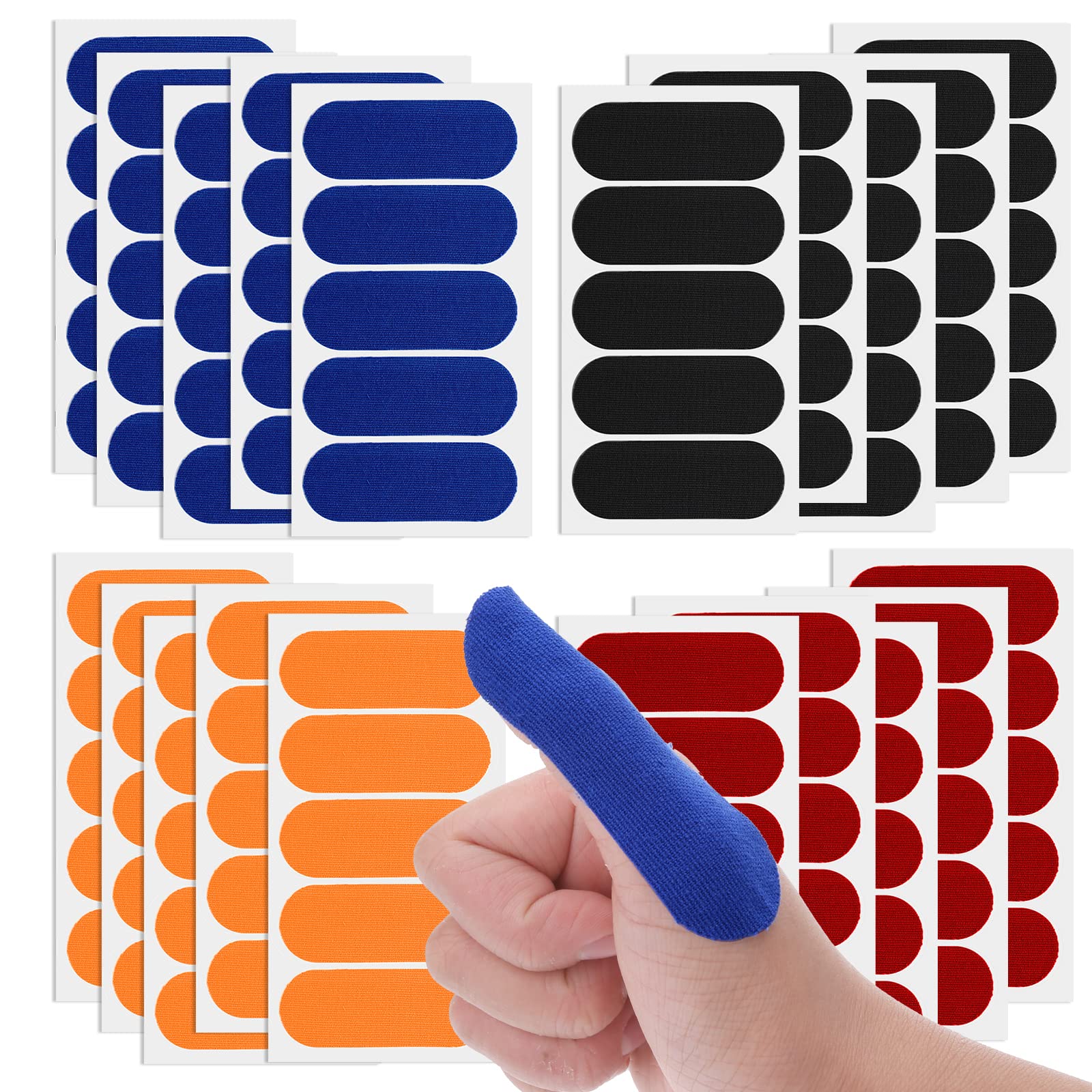 Prasacco 100 Pcs Bowling Tape - Thumb & Finger Protector Tape for Bowlers | Non-Slip Grip, Comfort & Support | Perfect for League Play, Practice & Tournament Bowling Accessories