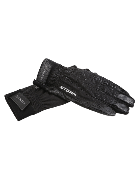 Equetech Storm Waterproof Riding Gloves - All-Weather Equestrian Gloves for Horseback Riding, Training & Outdoor Activities