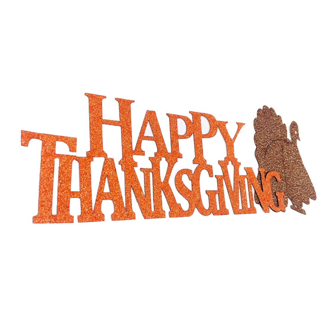 2 Pack Thanksgiving Turkey Cake Toppers - Fall Harvest Cake Decorations for Thanksgiving Desserts, Pumpkin Pies & Autumn Party Celebrations