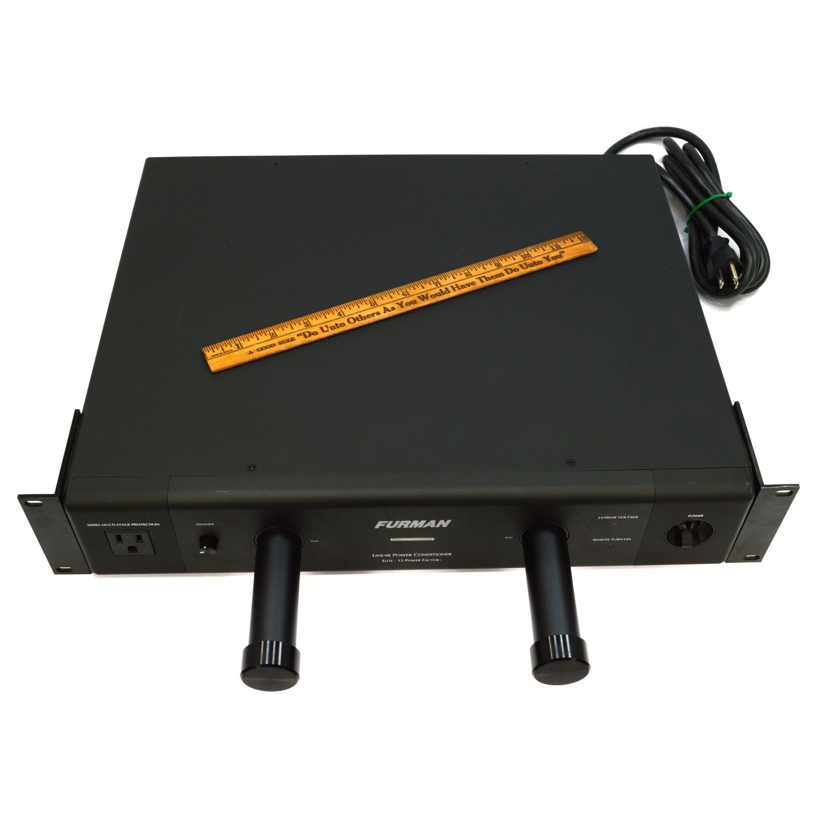 FURMAN ELITE-15 PFi Linear AC Power Conditioner & Surge Protector - Used | Professional Audio/Video Equipment Protection for Home Studio & Theater