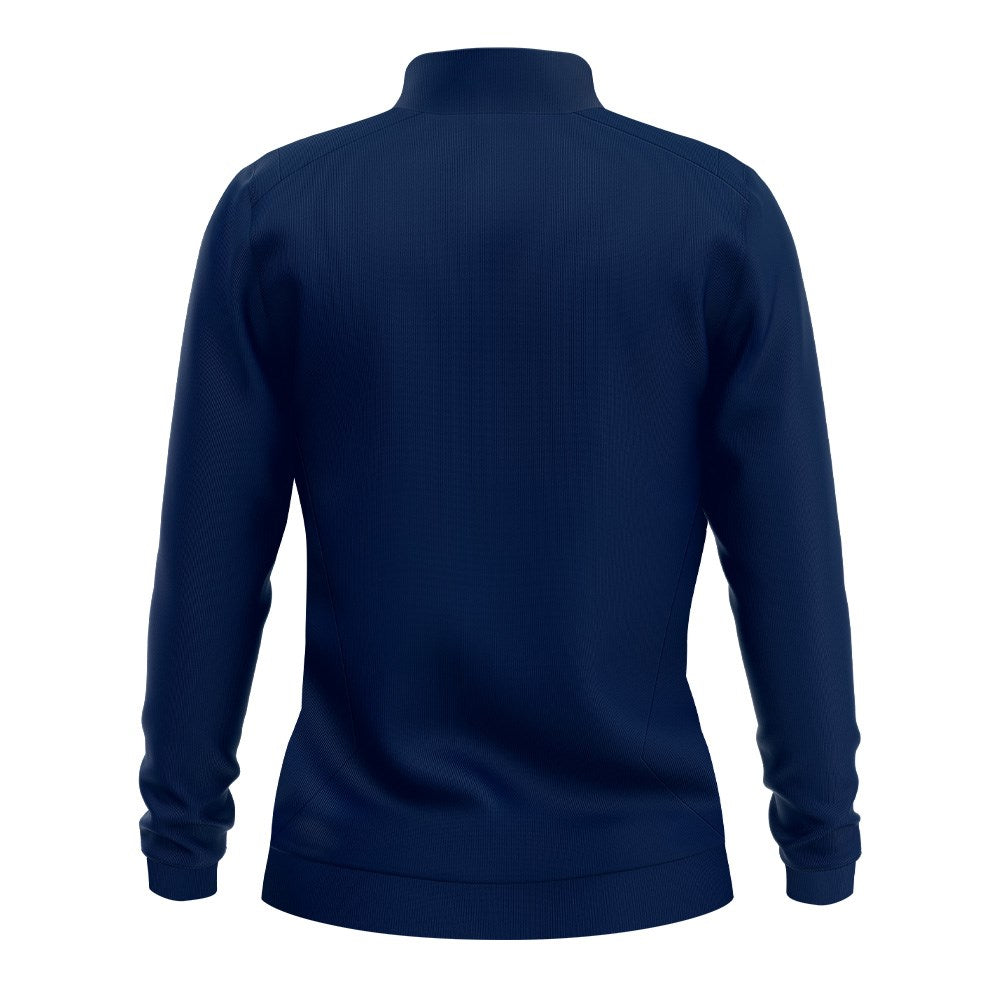 Women's FC Full Zip Jacket II - Navy Blue Lightweight Hooded Windbreaker for Outdoor Running & Hiking