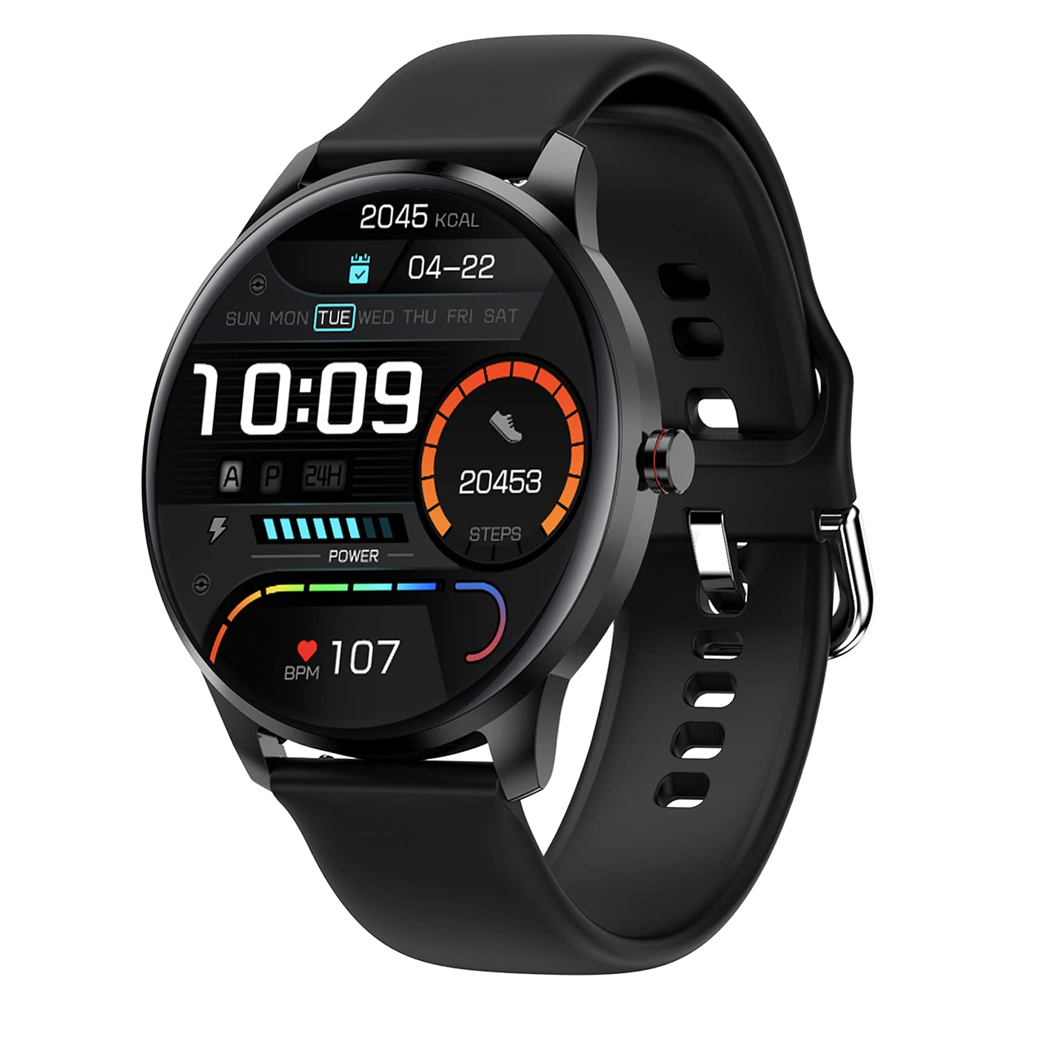 SKMEI Smart Watch for Men - Waterproof Fitness Tracker with Heart Rate & Blood Pressure Monitor for Android iPhone - Perfect for Workouts & Daily Use