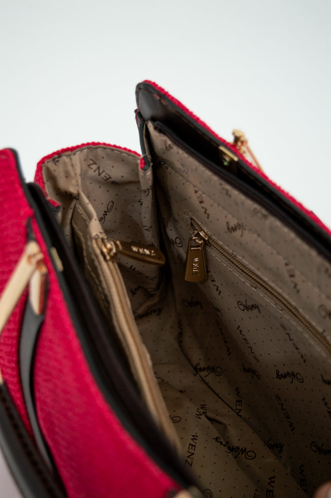 Cora Handbag 200 - Stylish Pink Leather Crossbody Purse for Women | Perfect for Work, Travel & Everyday Use
