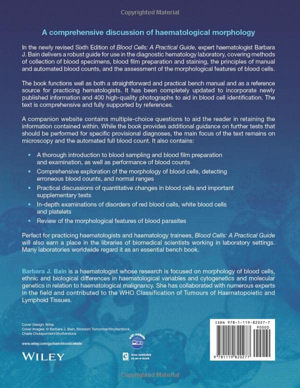 Blood Cells: A Practical Guide - Comprehensive Hematology Reference for Medical Students & Professionals | Perfect for Lab Studies & Clinical Diagnosis