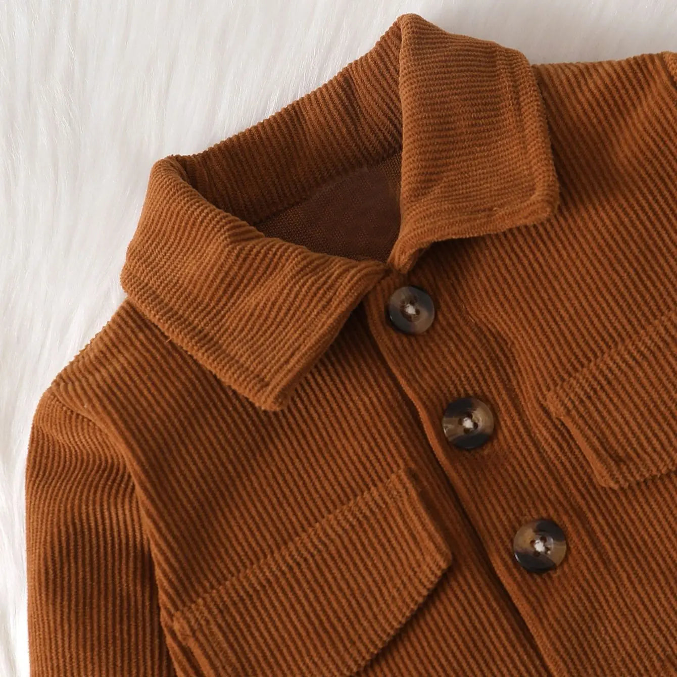 0-2 Year Old Baby Girls' Brown Long Sleeve Cardigan & Bow Pants Set - Winter Fashion Outfit for Newborns & Toddlers - Perfect for Fall/Winter Dressing, Photo Shoots & Special Occasions