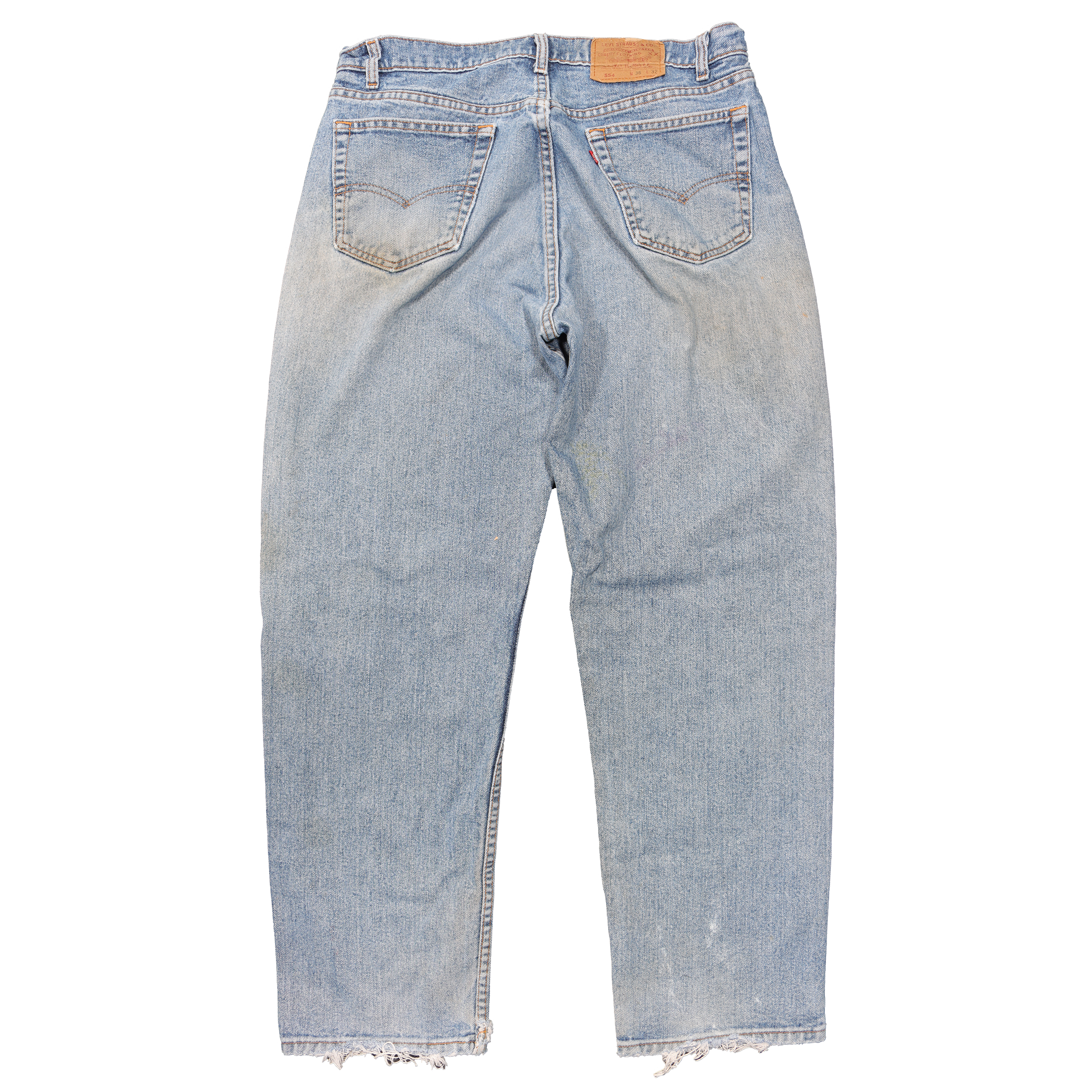 Vintage 1990s Levi's Repair Denim Jeans - Authentic Retro Distressed Denim Pants for Men & Women | Perfect for Casual Wear, Street Style & 90s Fashion Outfits