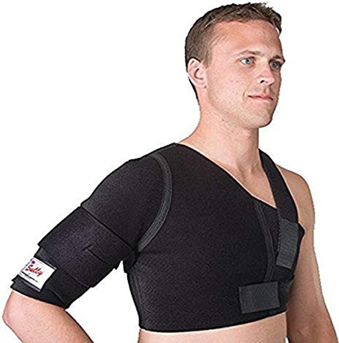 Saunders Sully Shoulder Support Brace for Pain Relief & Injury Recovery - X-Small Size | Comfortable & Adjustable Shoulder Stabilizer for Sports, Posture Correction & Daily Activities
