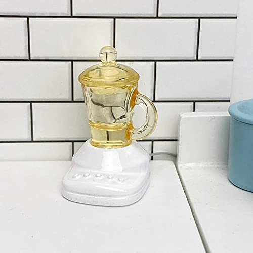 Mini Juice Blender for Dollhouse - Craft & DIY Miniature Kitchen Accessory
