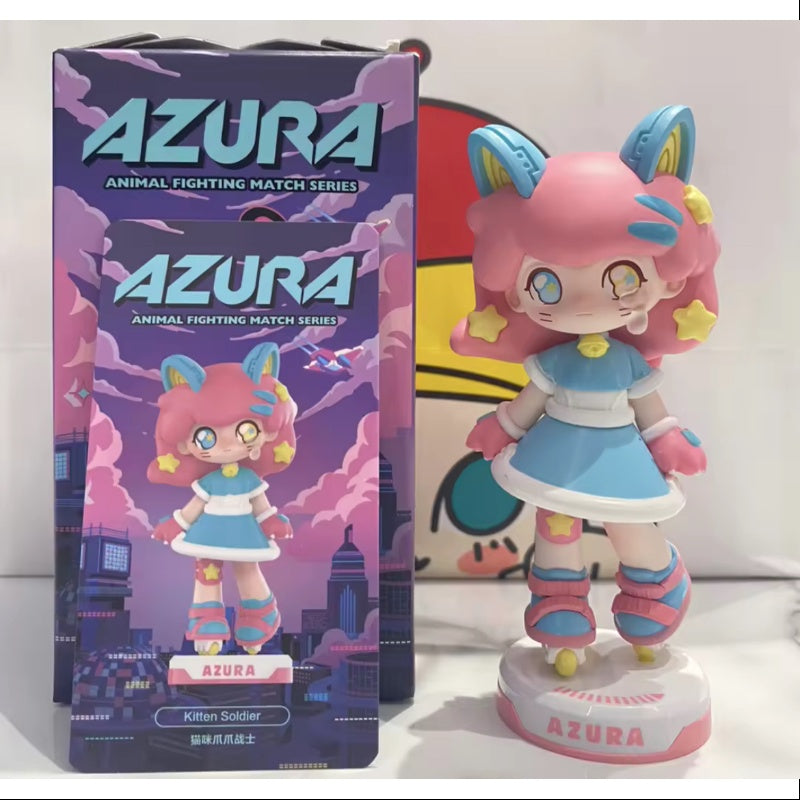 AZURA Animal Fighting Match Series Complete Set - Premium Collectible Action Figures for Display & Battle Scenes | Perfect for Collectors & Gamers